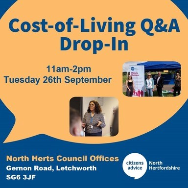 Cost of Living Q&A poster